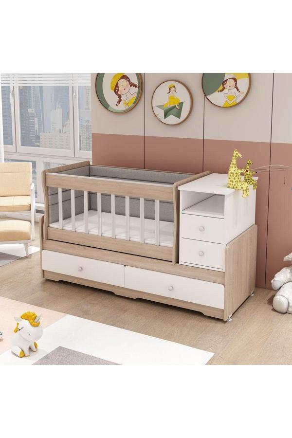 Patiko Furniture Swing Lüks Büyüyen Beşik - Image 1