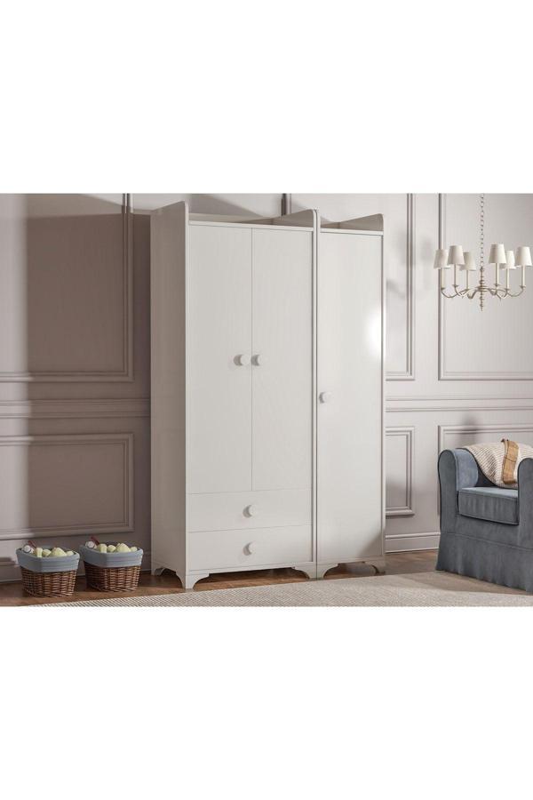 Patiko Furniture Bdlp 049 3 Kapılı Dolap - Image 1