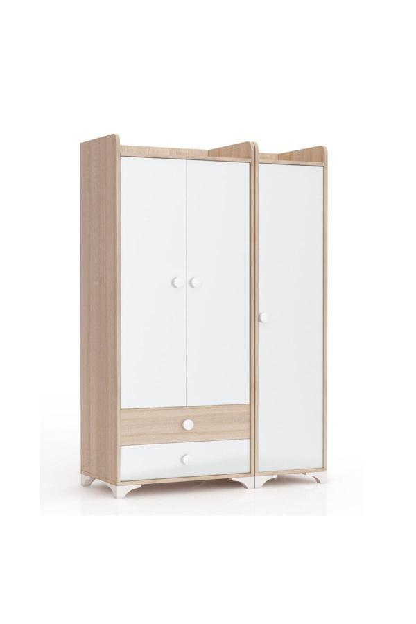 Patiko Furniture Patiko Bdlp 049 3 Kapılı Dolap - Image 1