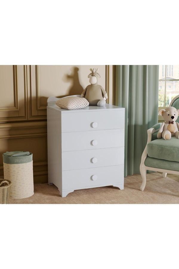 Patiko Furniture Sahra 4 Çekmeceli Şifonyer - Image 1