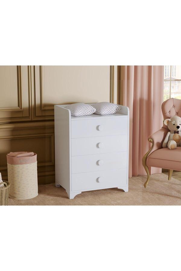 Patiko Furniture Swing 4 Çekmeceli Şifonyer - Image 1