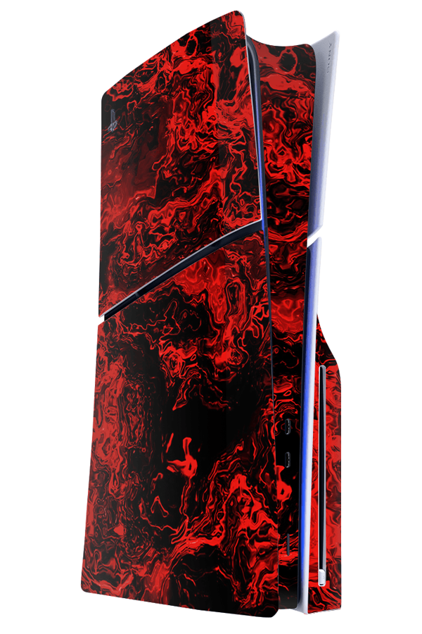 PlayStation 5 Slim Kaplama Mistik Alev - Image 1
