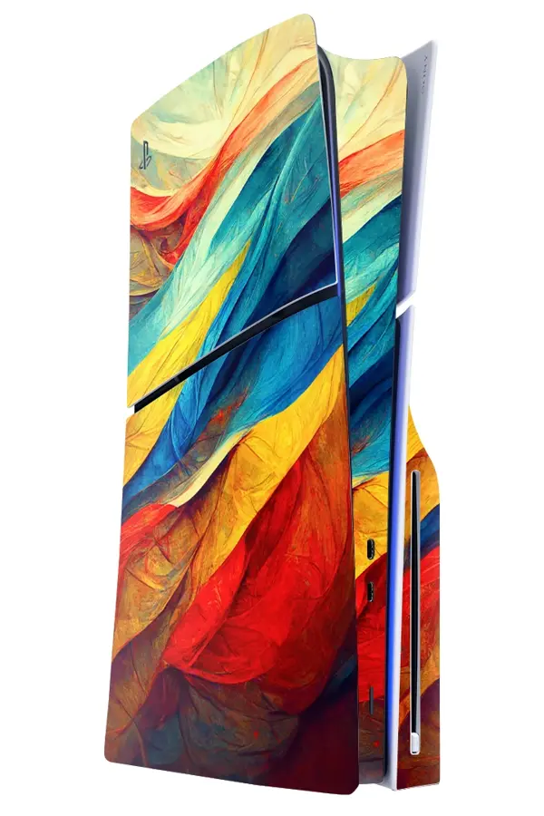 PlayStation 5 Slim Kaplama Sonbahar Rüzgarı - Image 1