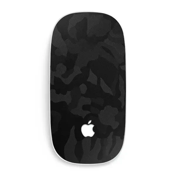 Apple Magic Mouse 1/2 Kaplama Siyah Kamuflaj - Image 1