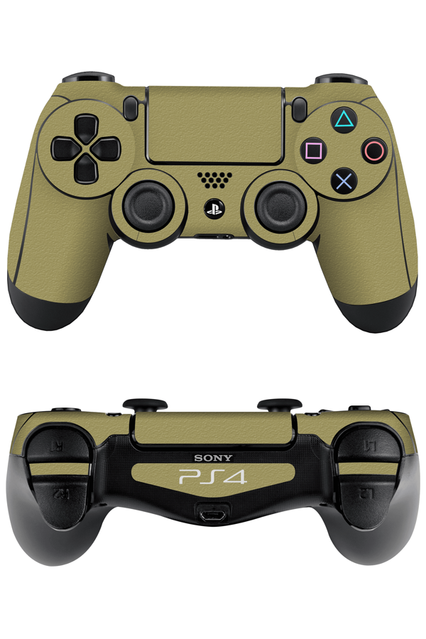 Ps4 DualShock Kaplama Dokulu Haki Yeşil - Image 1