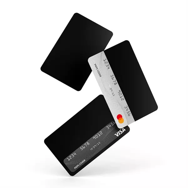 Kredi Kartı Kaplama / Sticker - Mat Siyah - Image 1