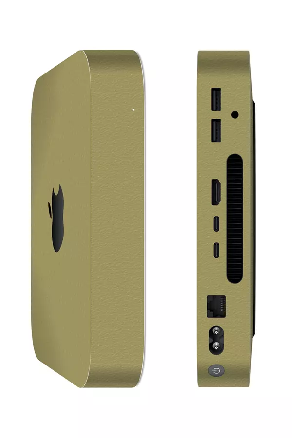 Mac Mini M2 Kaplama Dokulu Haki Yeşil - Image 1