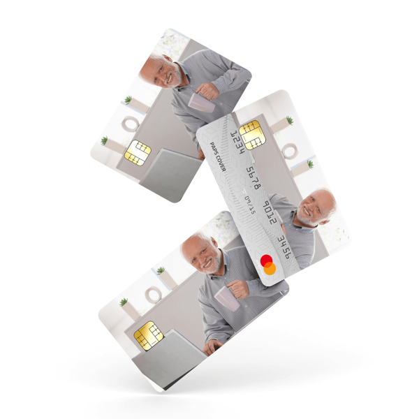 Kredi Kartı Kaplama / Sticker - Acısını Saklayan Harold - Image 1