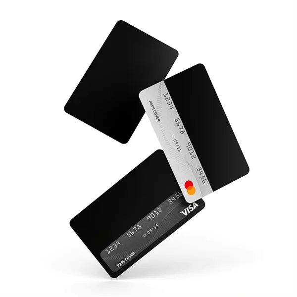 Kredi Kartı Kaplama / Sticker - Mat Siyah - Image 1
