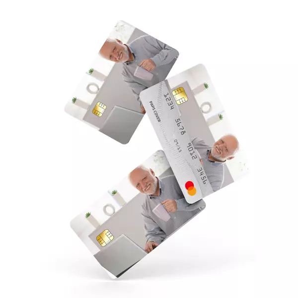 Kredi Kartı Kaplama / Sticker - Acısını Saklayan Harold - Image 1