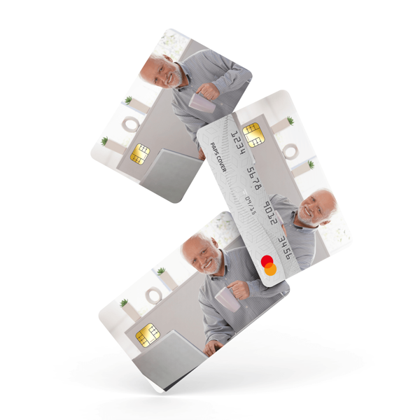 Kredi Kartı Kaplama / Sticker - Acısını Saklayan Harold - Image 1