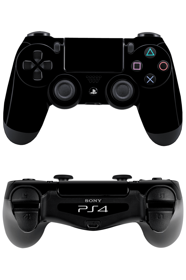 Ps4 DualShock Kaplama Mat Siyah - Image 1