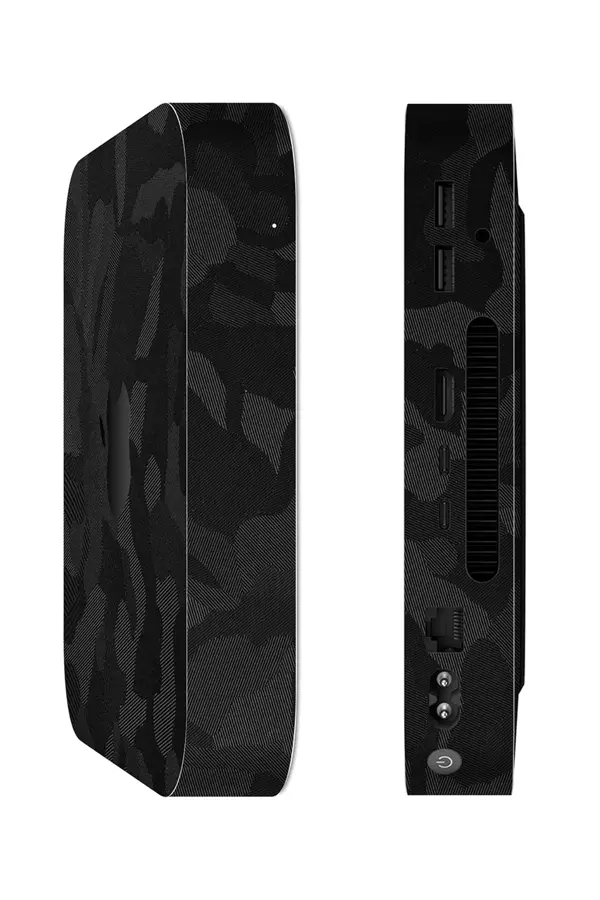 Mac Mini M2 Kaplama Siyah Kamuflaj - Image 1