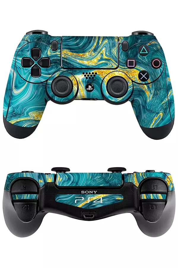 Ps4 DualShock Kaplama Mistik Turkuaz Dalga - Image 1