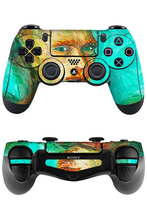 Ps4 DualShock Kaplama Yağlı Gogh - Image 1