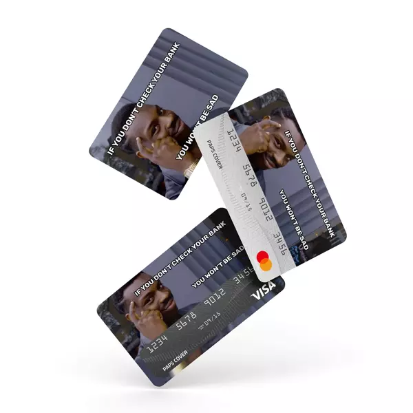 Kredi Kartı Kaplama / Sticker - Bankanı Düşünme - Image 1