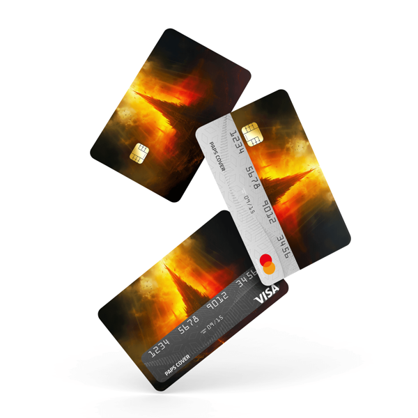 Kredi Kartı Kaplama / Sticker - Mordor - Image 1