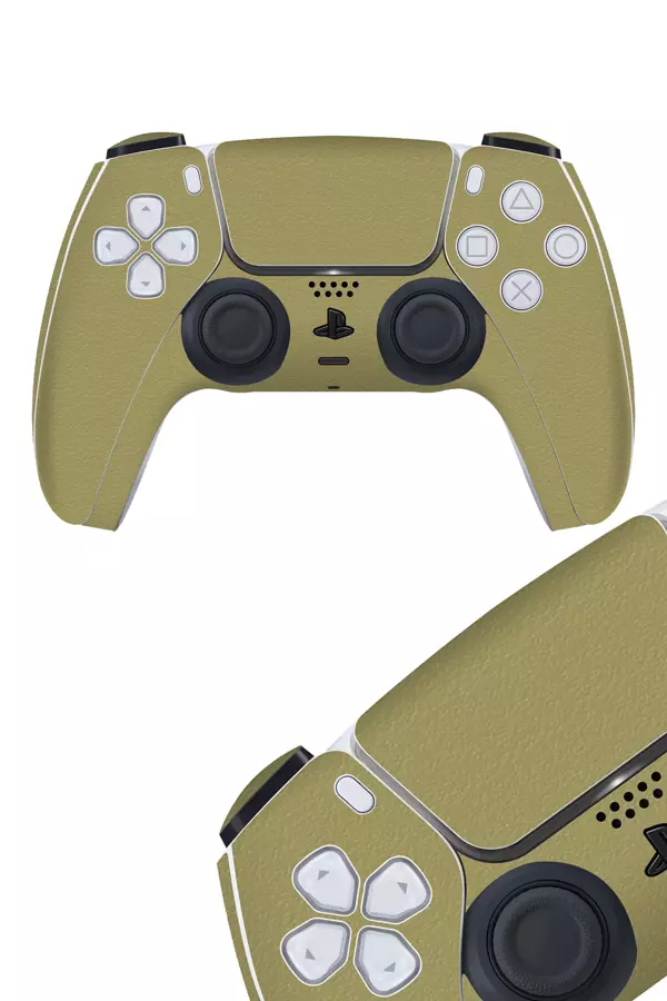 Ps5 DualSense Kaplama Dokulu Haki Yeşil - Image 1