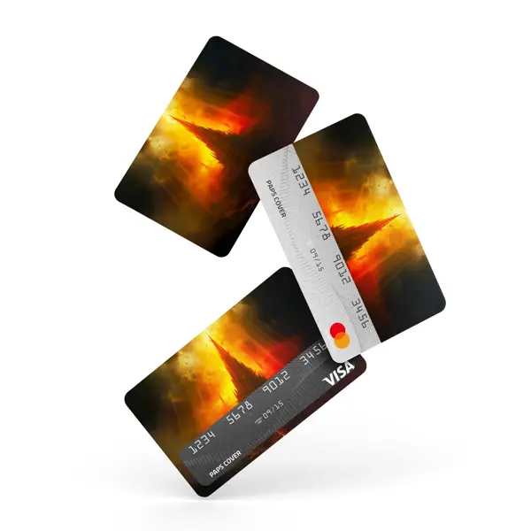 Kredi Kartı Kaplama / Sticker - Mordor - Image 1