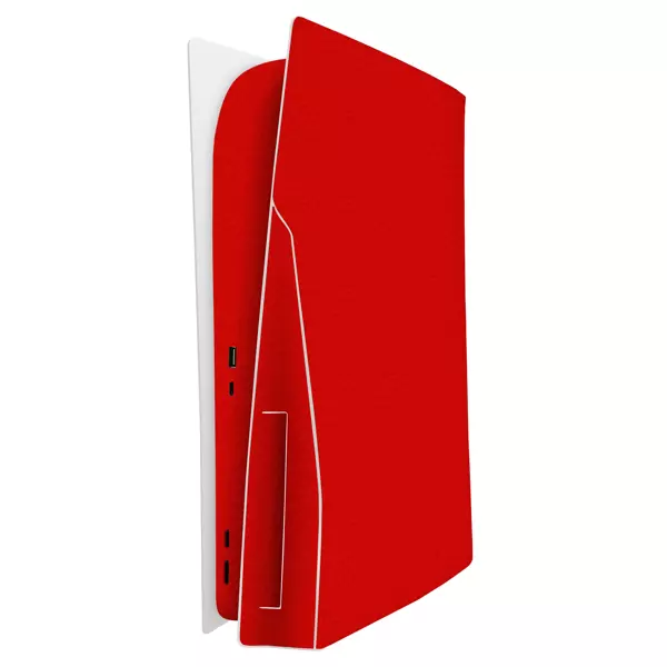 Playstation 5 Kaplama Dokulu Kırmızı - Image 1