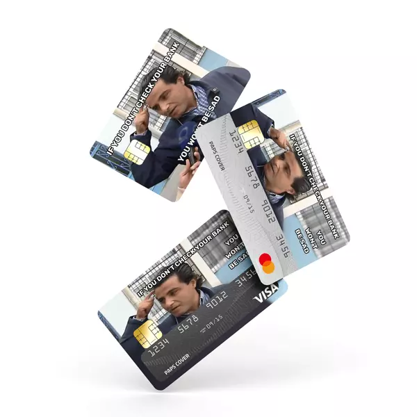 Kredi Kartı Kaplama / Sticker - Beyin Bedava - Image 1