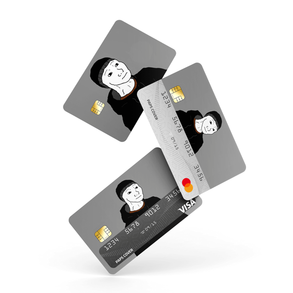 Kredi Kartı Kaplama / Sticker - Üzgün Wojak - Image 1