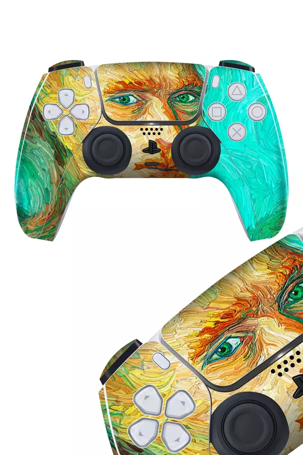 Ps5 DualSense Kaplama Yağlı Gogh - Image 1