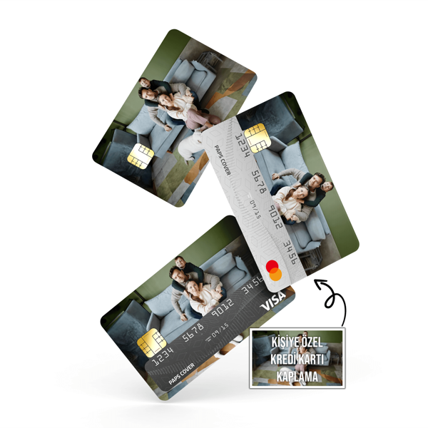 Kredi Kartı Kaplama / Sticker - Özel Baskılı - Image 1