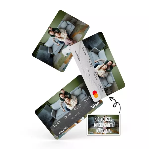 Kredi Kartı Kaplama / Sticker - Özel Baskılı - Image 1