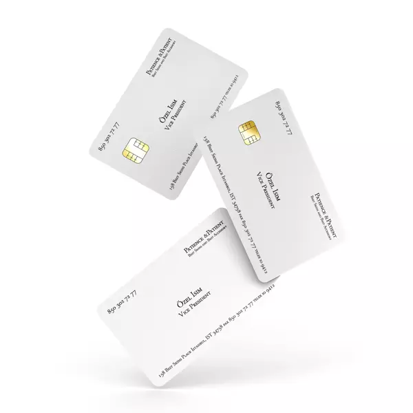 Kredi Kartı Kaplama / Sticker - Business Card - Image 1