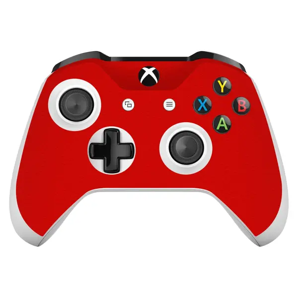 Xbox One X / S Controller Kaplama Dokulu Kırmızı - Image 1