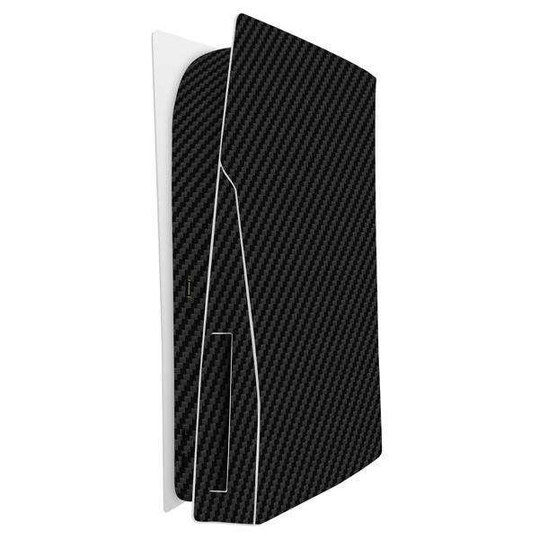 Playstation 5 Kaplama Siyah Karbon Fiber - Image 1