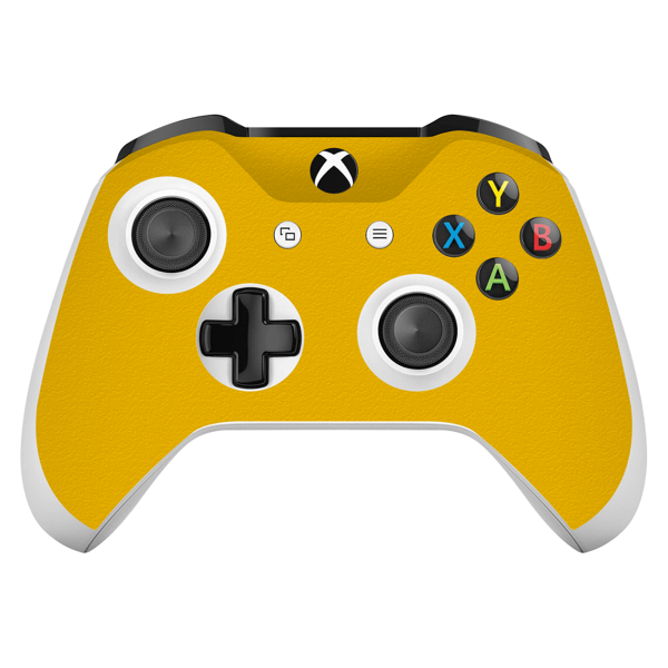 Xbox One X / S Controller Kaplama Dokulu Sarı - Image 1