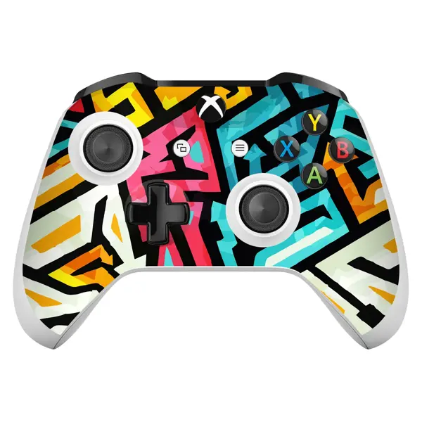 Xbox One X / S Controller Kaplama Grafiti - Image 1