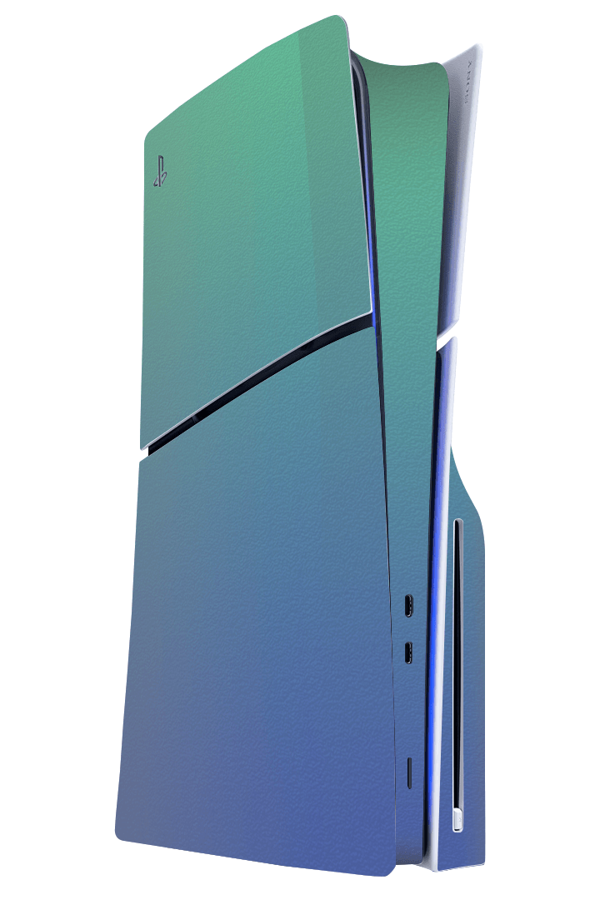 PlayStation 5 Slim Kaplama Gradyan Kuzey Işıkları - Image 1
