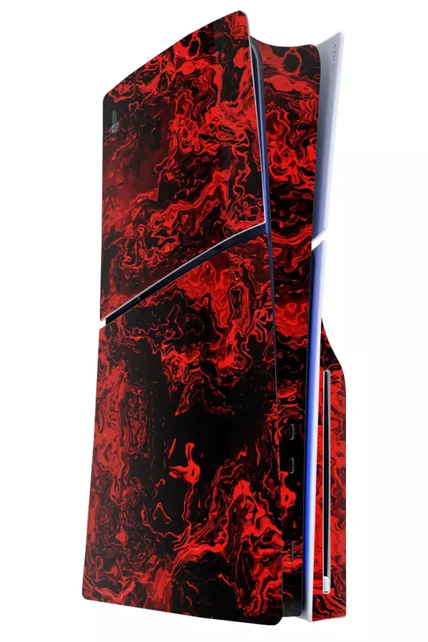 PlayStation 5 Slim Kaplama Mistik Alev - Image 1