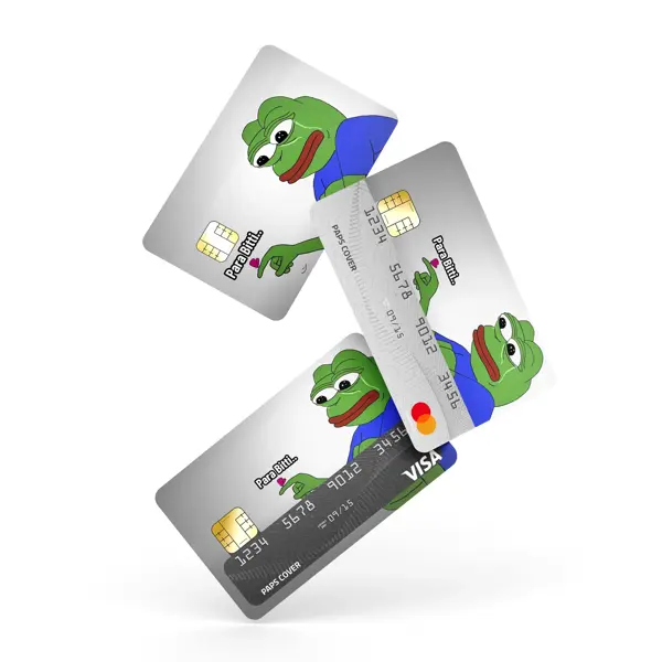 Kredi Kartı Kaplama / Sticker - Para Bitti - Image 1