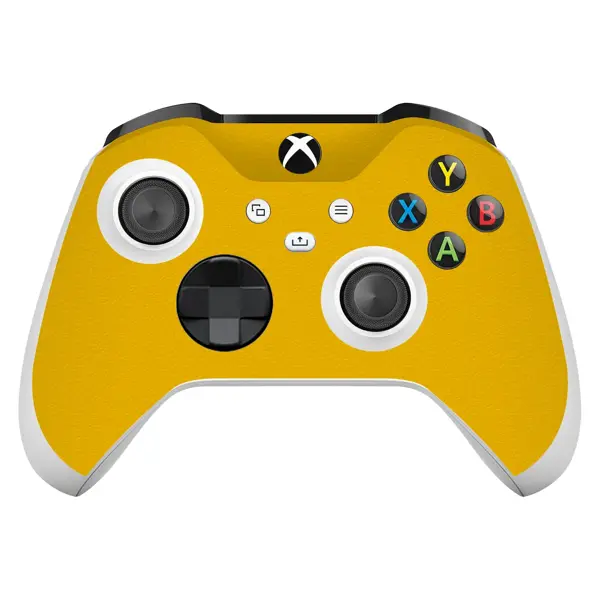 Xbox Series X / S Controller Kaplama Dokulu Sarı - Image 1