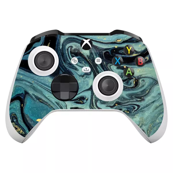Xbox Series X / S Controller Kaplama Mistik Mavi Dalga - Image 1