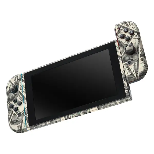 Nintendo Switch Kaplama Dolar Desenli - Image 1