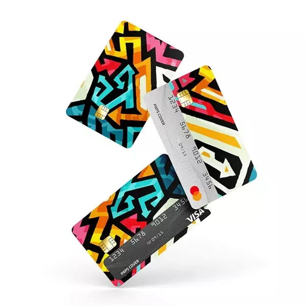 Kredi Kartı Kaplama / Sticker - Grafiti - Image 1
