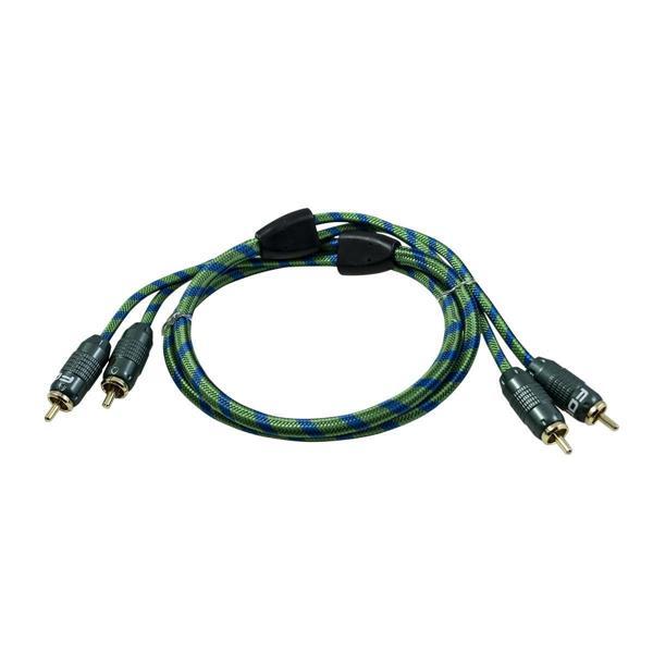 FOR-X X-1122G-1 METRE KALİTELİ PROFESYONEL-BAKIR RCA ANFİ KABLOSU - Image 1