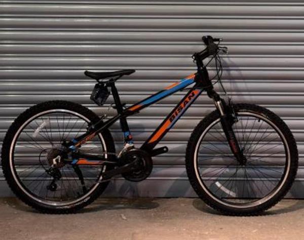 Bisan KDX 2900 V Fren 24 Jant Siyah Turuncu Çocuk  Dağ Bisikleti - Image 1