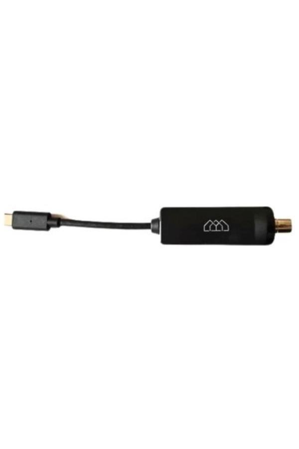 Homatics Siyah Type-C Dvb-S Tuner | Usb-C Girişli Cihazlar İçin Uydu Tuneri - Image 1