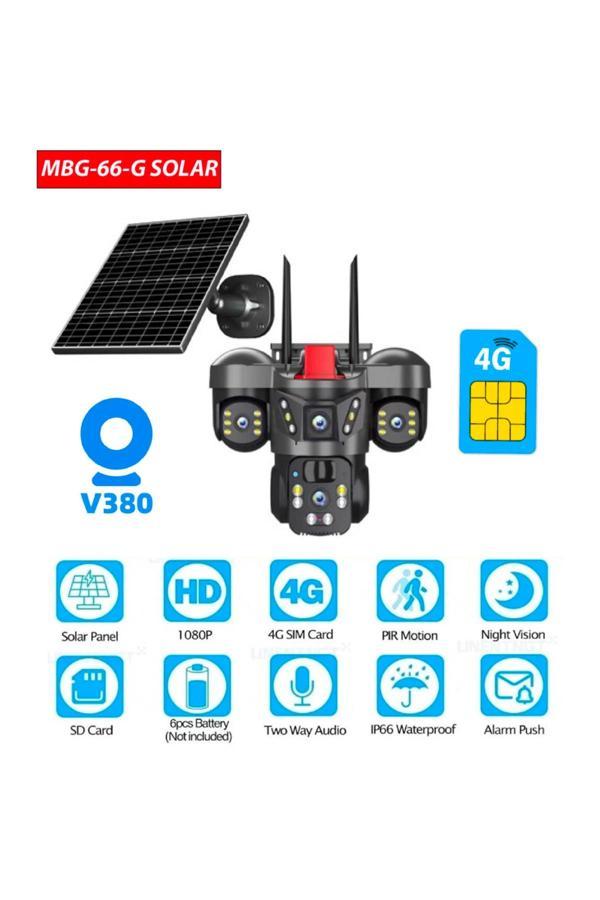 Multibox Mbg-66-G Solar Ptz  Uyumlu Güvenlik Kamerası - Image 1