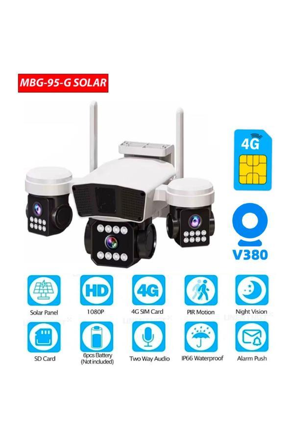 Multibox Mbg-95-G Solar Ptz Güvenlik Kamerası - Image 1