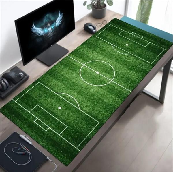 70X30 CM FUTBOL SAHASI TEMALI KAYDIRMAZ TABAN SPEED YÜZEY OYUNCU MOUSE PAD GAMİNG - Image 1