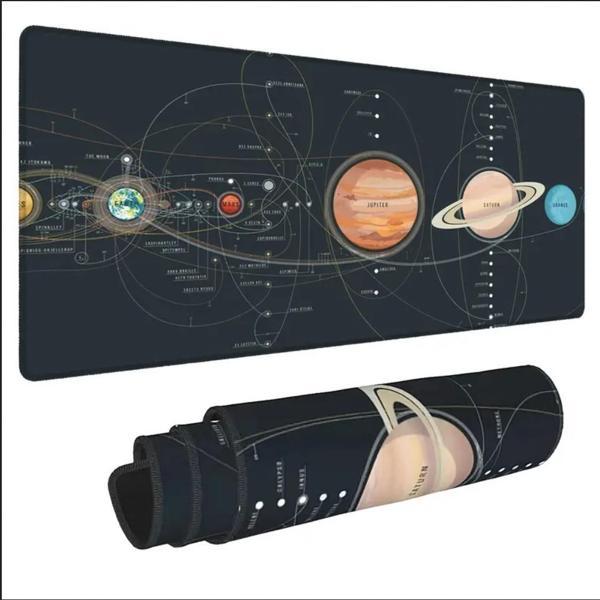 70X30 CM GALAKSİ TEMALI KAYDIRMAZ TABAN SPEED YÜZEY OYUNCU MOUSE PAD GAMİNG - Image 1
