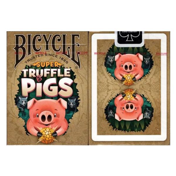 Bicycle Super Truffle Pigs (Hınzır) Premium Oyun Kağıdı Koleksiyonluk iskambil Kartları Destesi - Image 1