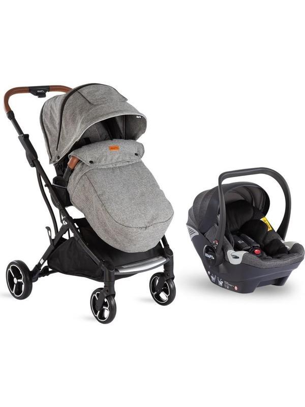 KRAFT LİMA WB AÇIK GRİ TRAVEL SİSTEM BEBEK ARABASI - Image 1